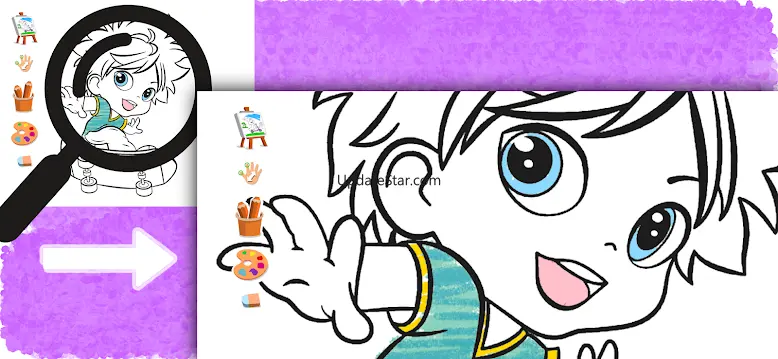 Busy Kids! Coloring pages book 3.3