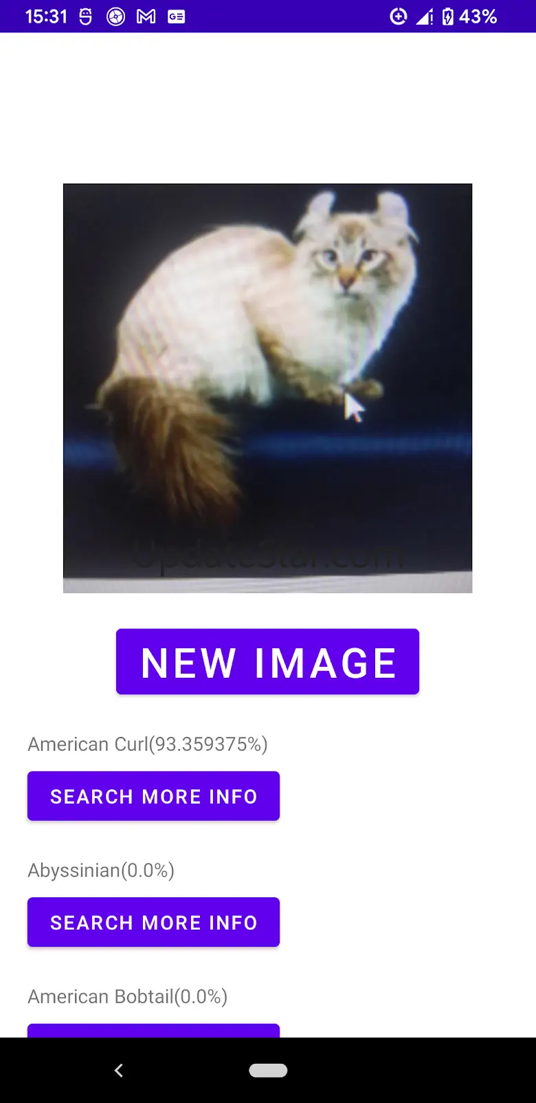 Cat scanner - Find cat breed 5.9.303
