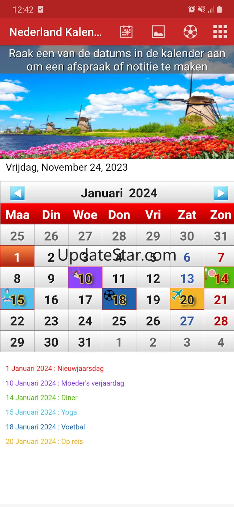 Nederland Kalender 2025 3.0.2