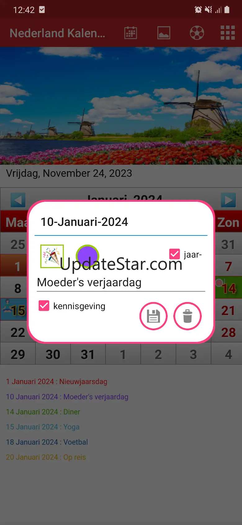 Nederland Kalender 2025 3.0.2