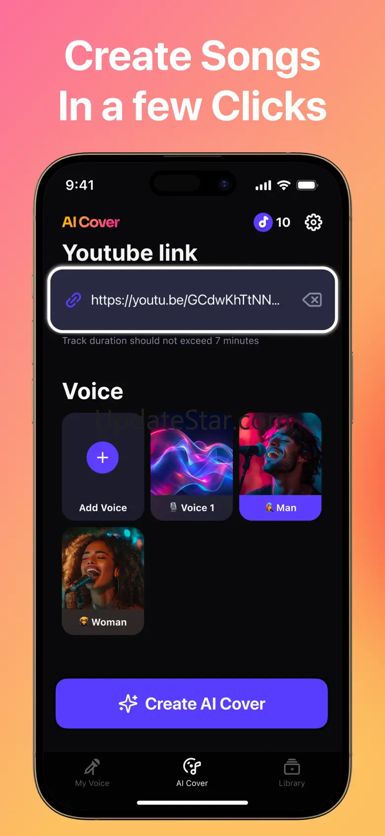AI Cover・Own Voice Music Maker 1.2.3