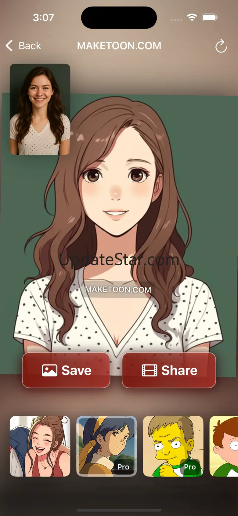 Cartoon Yourself: MAKETOON 1.0.2