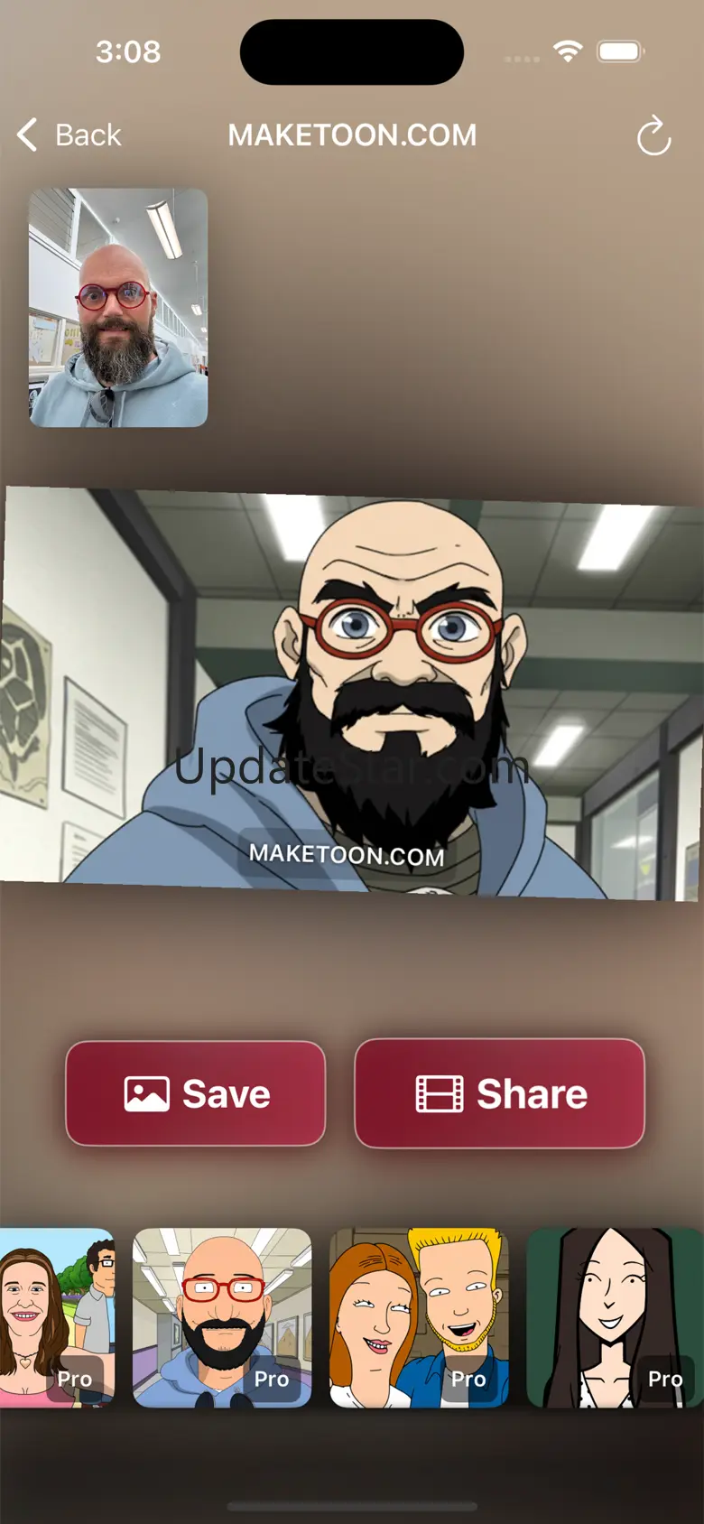 Cartoon Yourself: MAKETOON 1.0.2