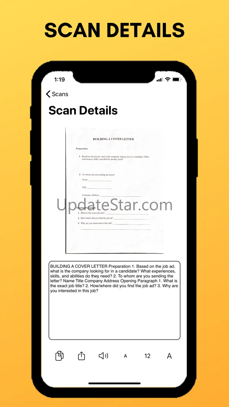 Text Scanner - Scan and Save 2.2