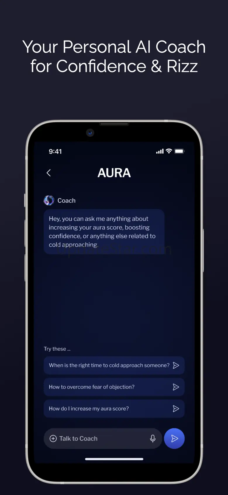 Aura AI: The Cold Approach App 2.0.8