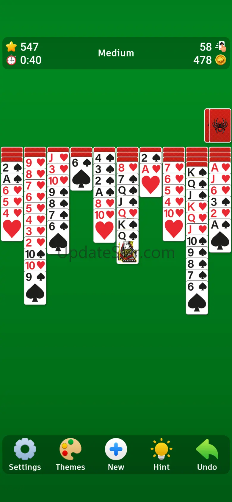 Spider Solitaire` 1.0.1