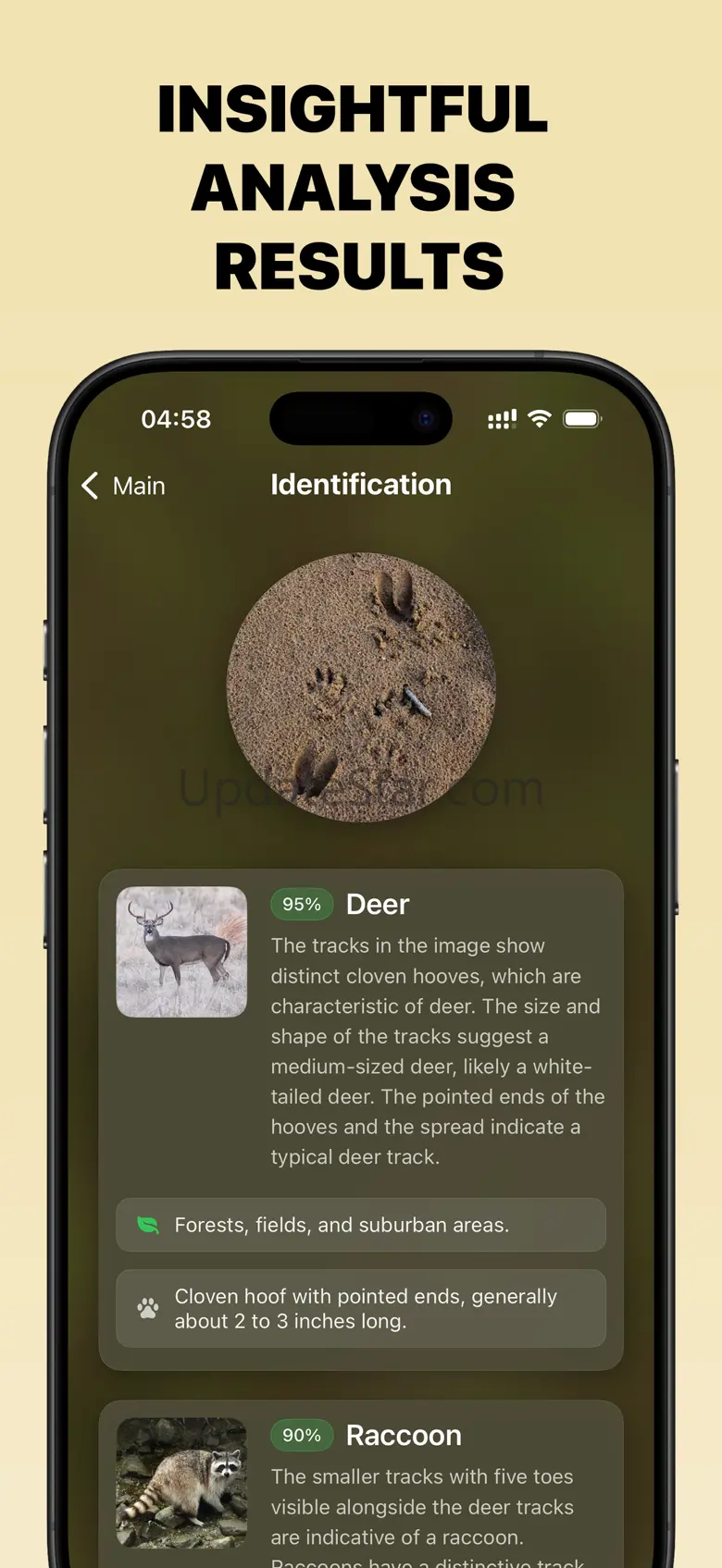 Animal Tracks Identifier 1.0.6