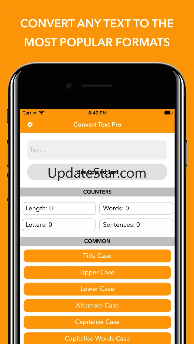 Convert Text - Format Text 1.1.0