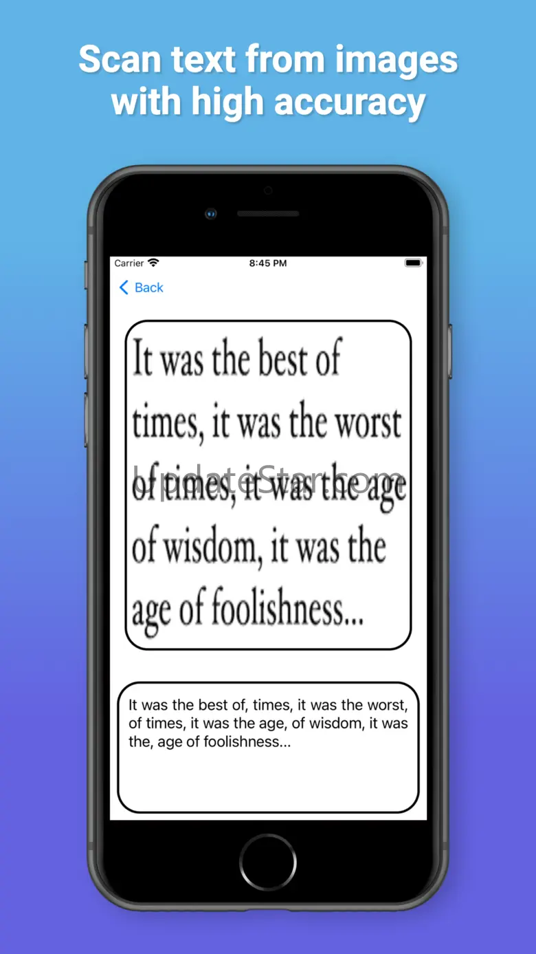 iSpeech: Image, Text to Voice 4
