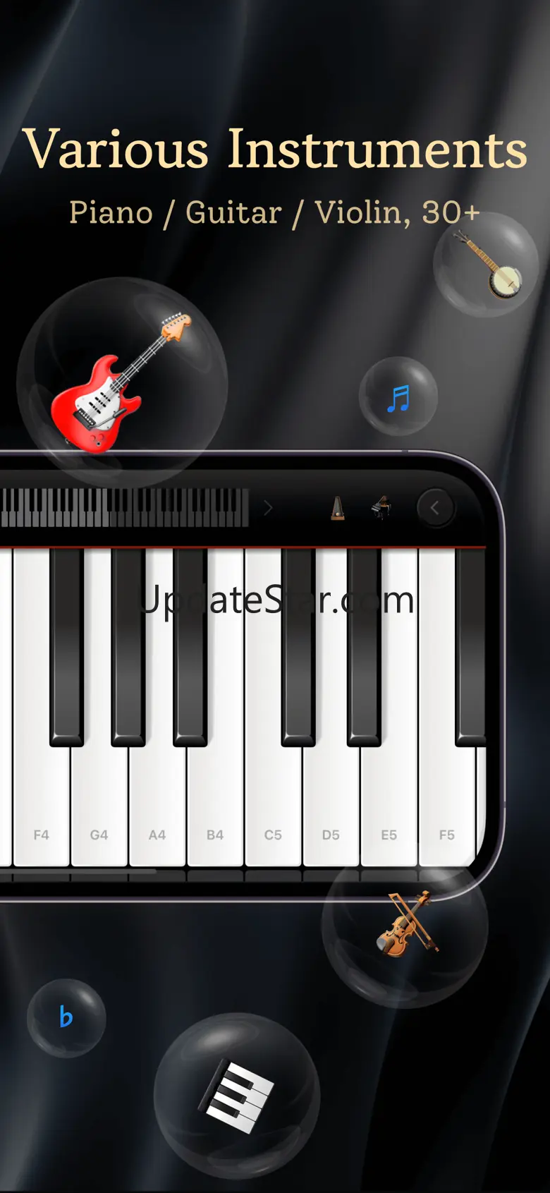 Piano Widget - 40+ Instruments 1.0.4