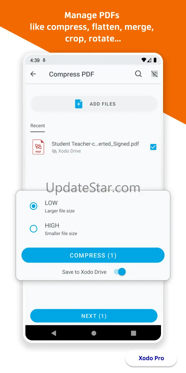 All PDF Editor & Reader | Xodo 9.13.3