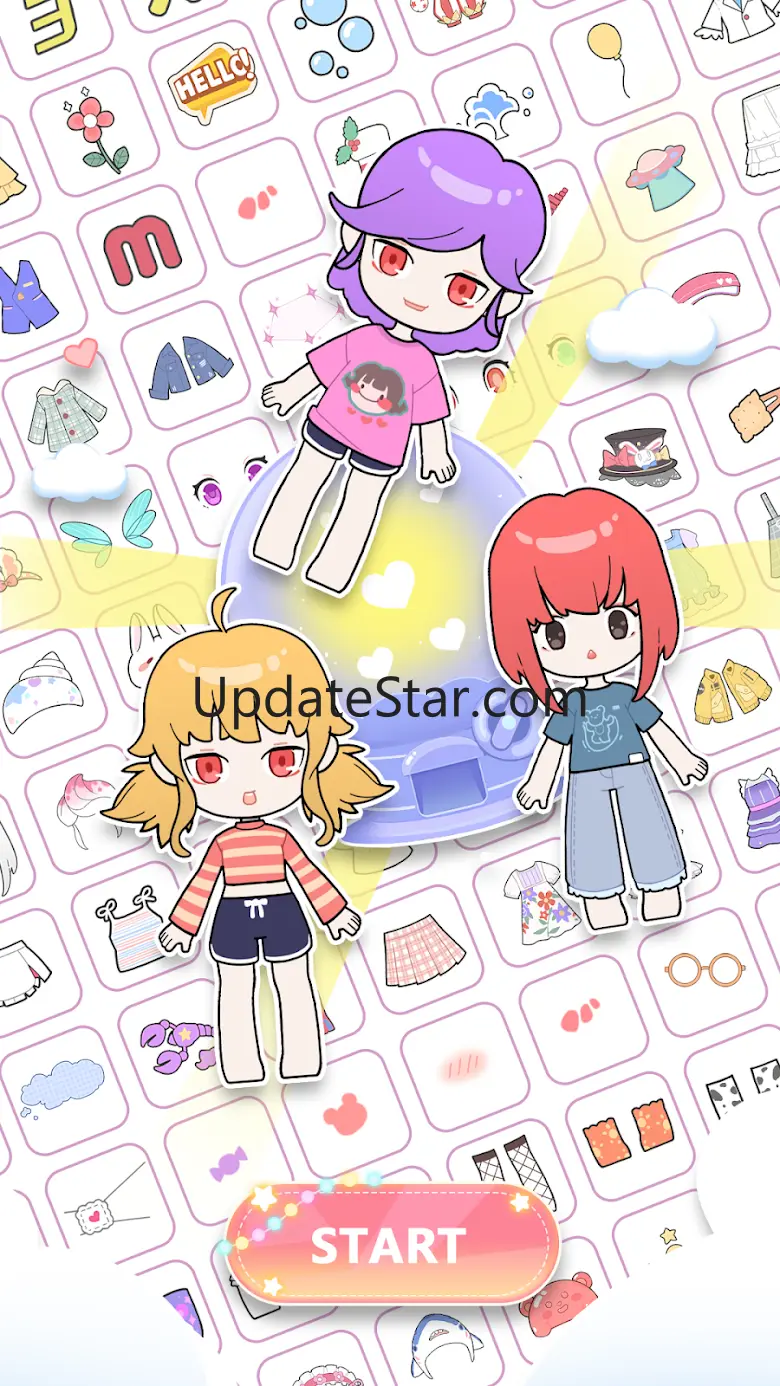 Vlinder Gacha Dressup for Kids 2.8.8