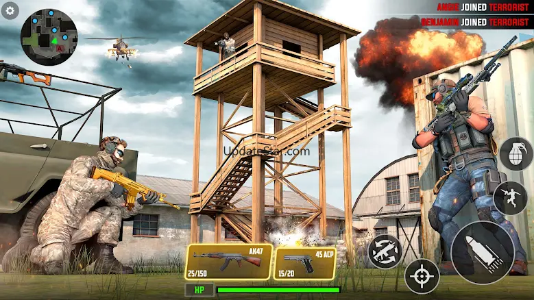 Shooting Mission Offline Games 3.9