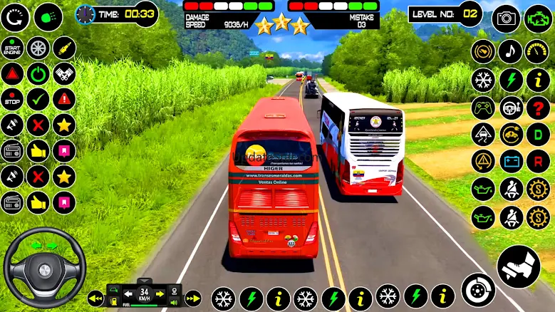 US City Passenger Bus Games 3D 0.10