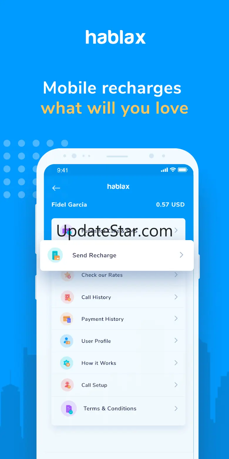 Hablax - Cellphone Recharges 3.3.38
