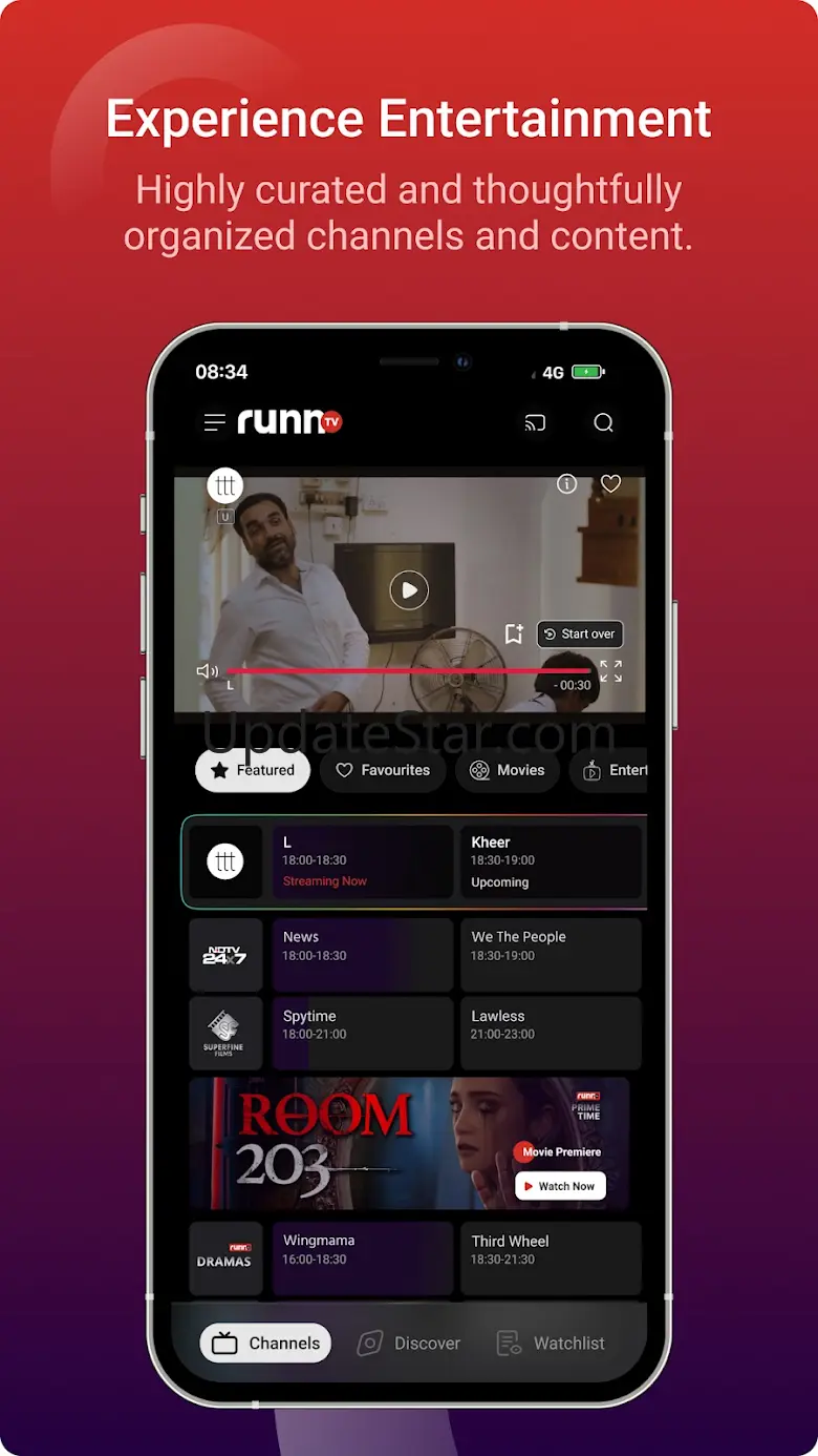 RunnTV - Movies, Songs & TV 1.13