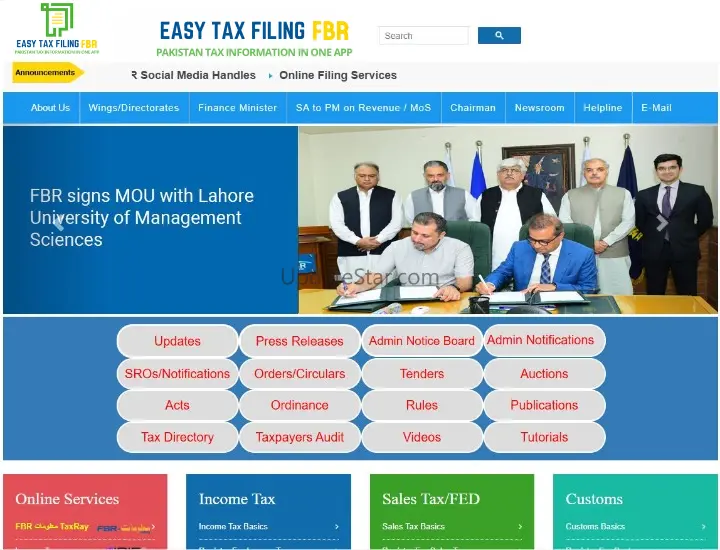 Easy Tax Filing by FBR 5.0