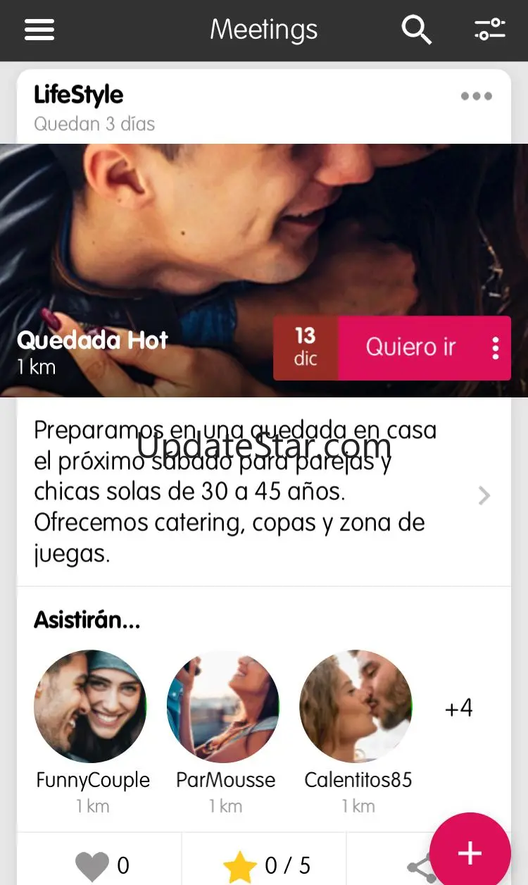 SwingerApp 3.5
