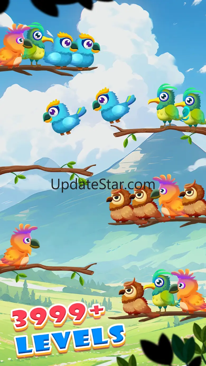 Colorful Bird Fly:Perfect Sort 1.0.9.185