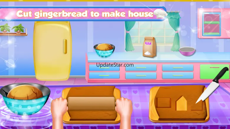 Cook Gingerbread Cake Games 2.0