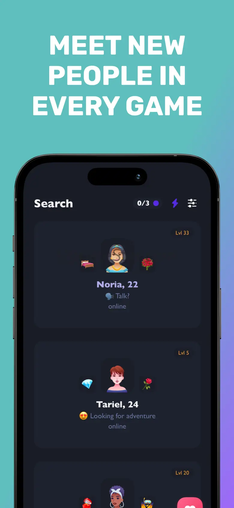 Lusya: Anonymous chat & Dating 1.9