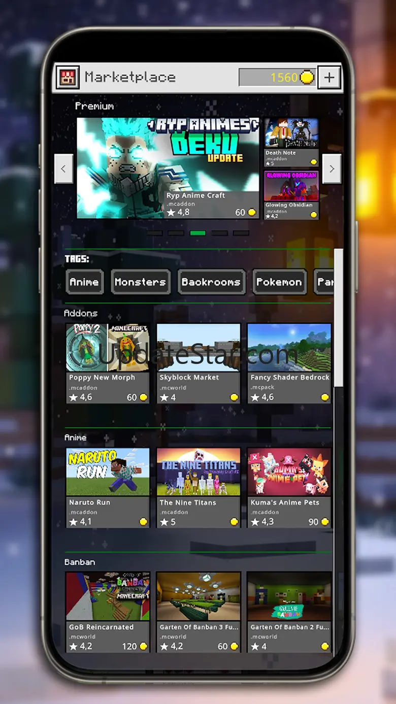 Addons Skins for Minecraft PE 1.10