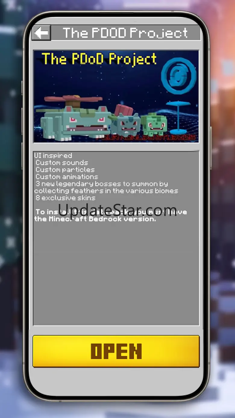 Pokecraft Addon for Minecraft 1.0.8