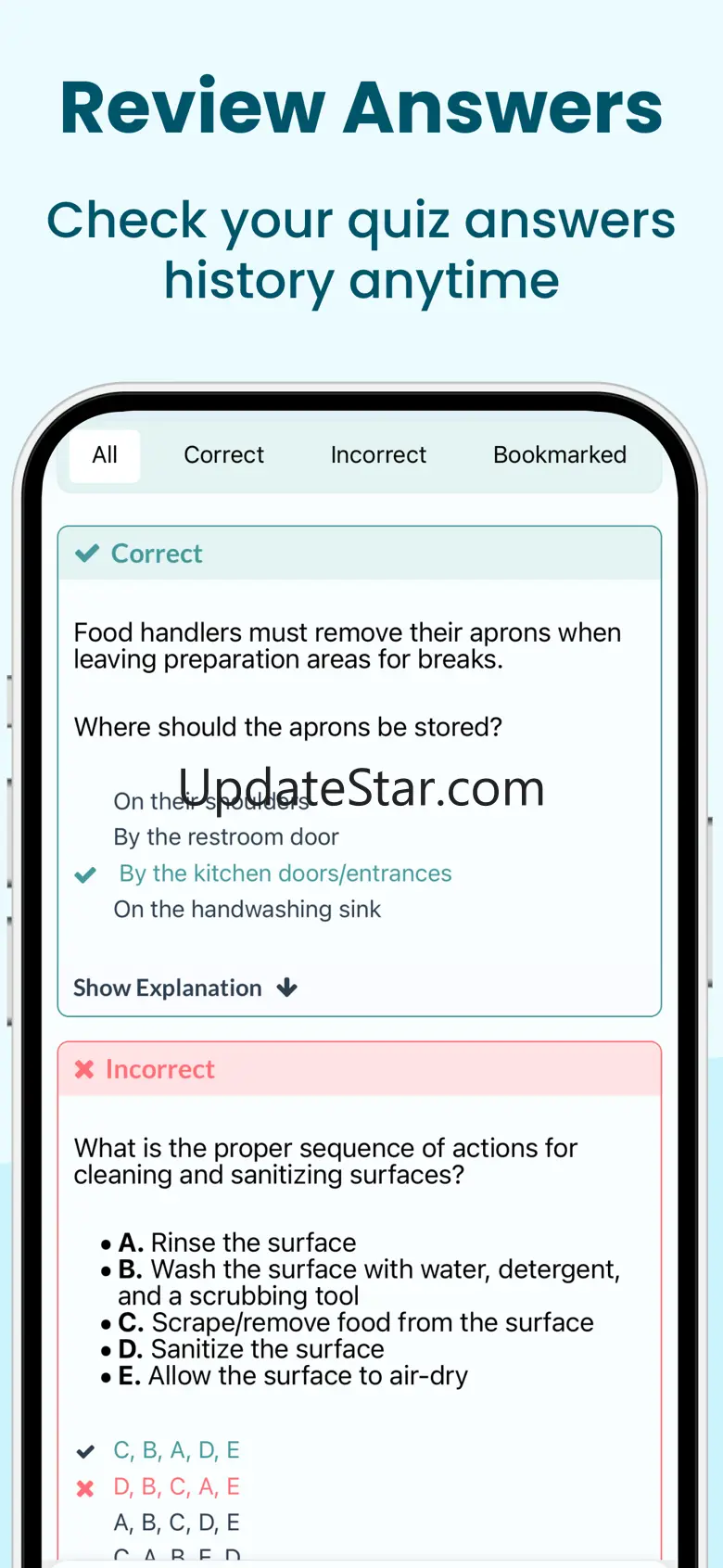 ServSafe Exam Practice 2025 1.7.3