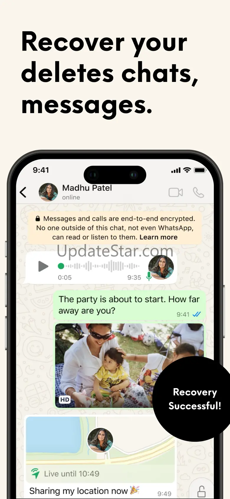 Recover Deleted Messages&Chat 1.1.0