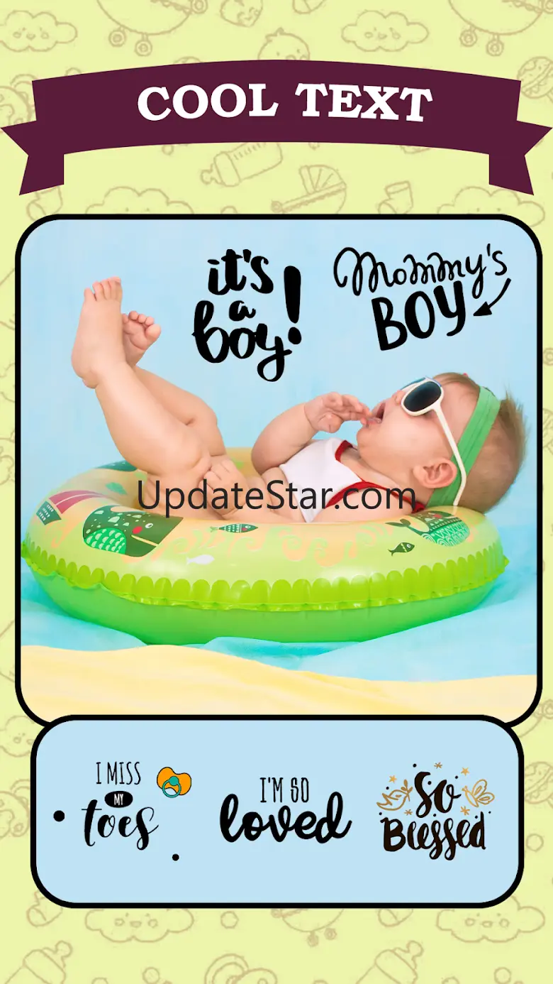 Baby Month Photo Editor Frame 1.48