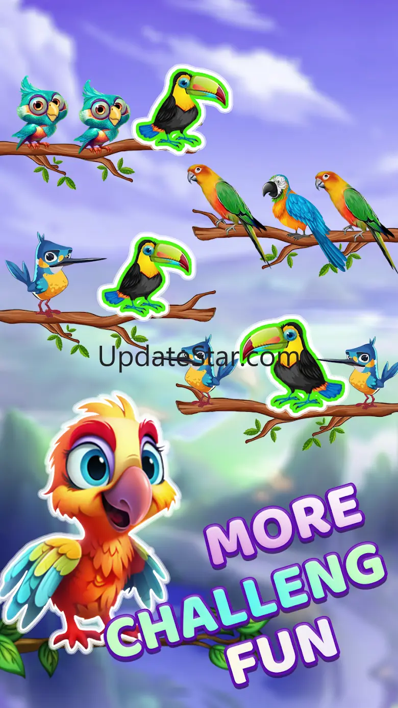 Bird Sort Puzzle Fun Game 2.1