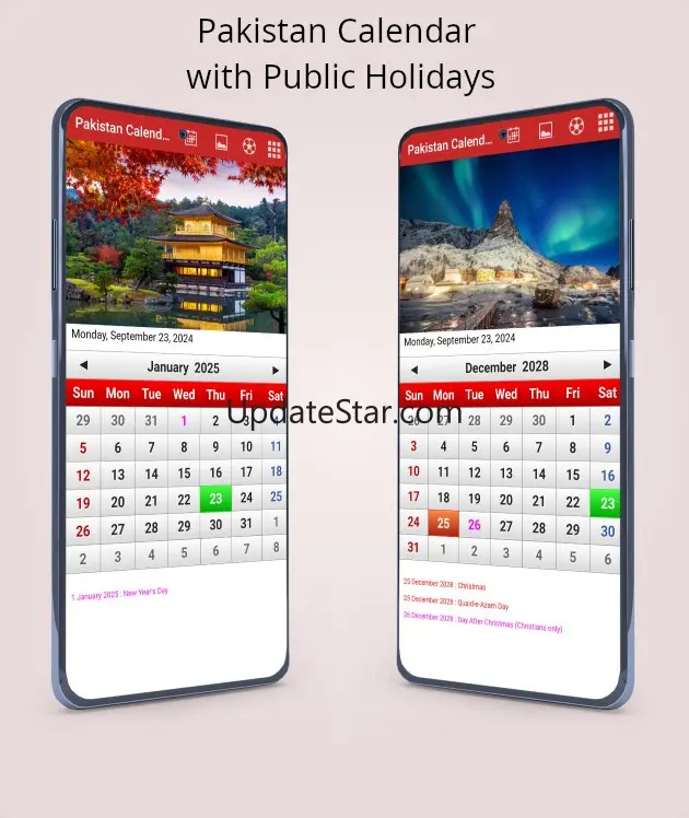 Pakistan Calendar 2025 2.0.0