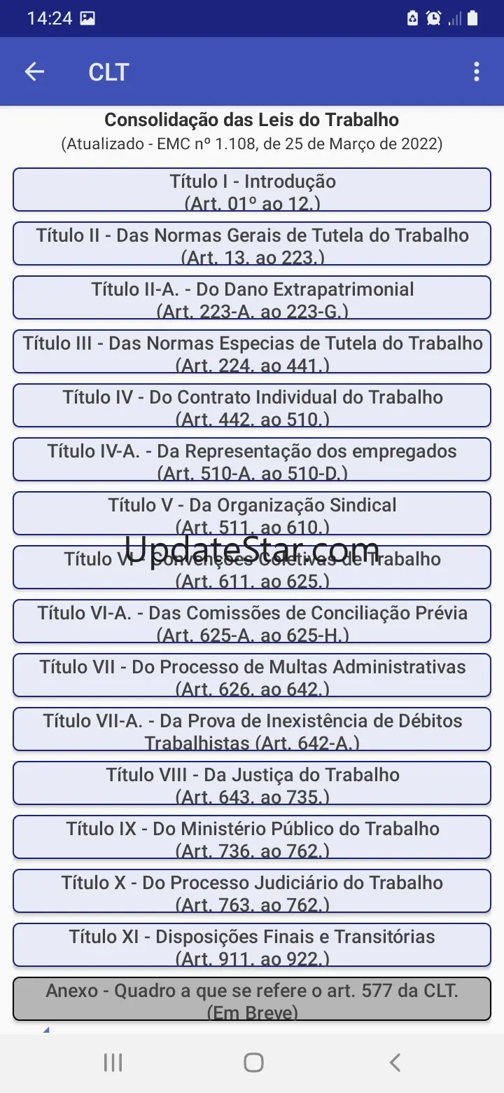 CLT 2025 - Leis do Trabalho 1.3.9
