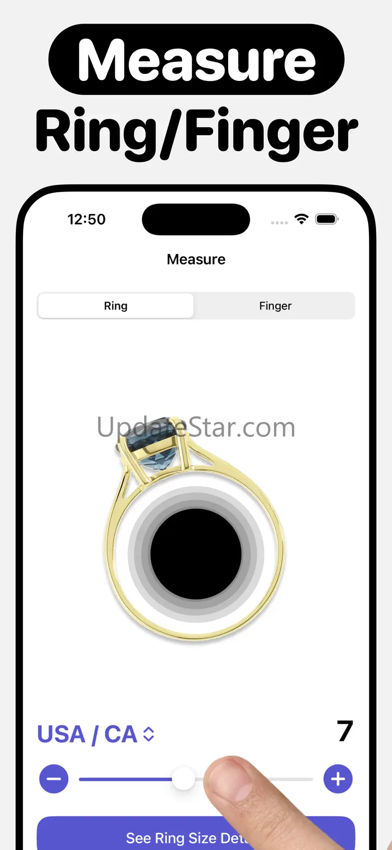 Ring Sizer: Risi 2025.5