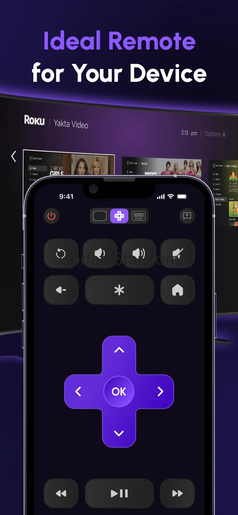 RokOn: Remote for Roku TV 1.2