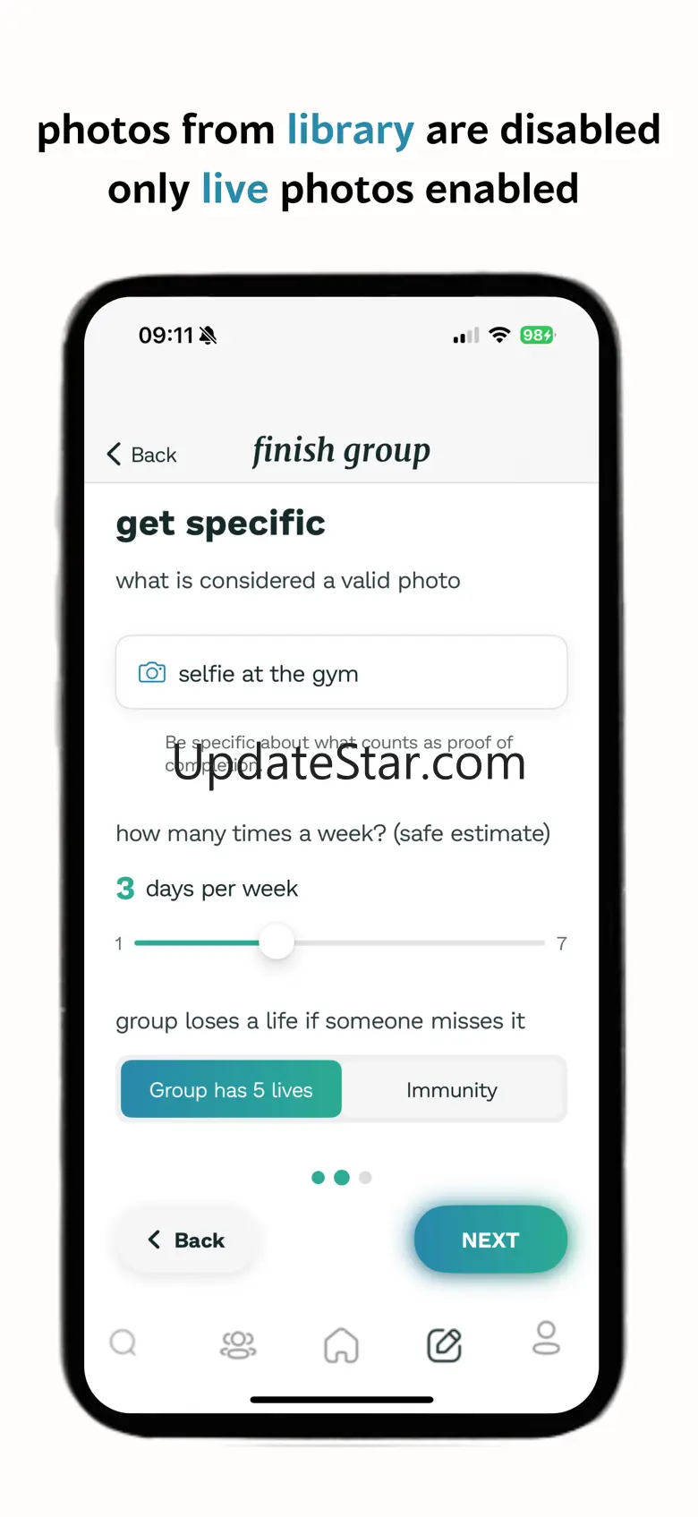 dial in - group accountability 2.0.2