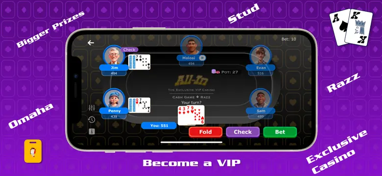 All-In Hold 'Em Poker Offline 1.05