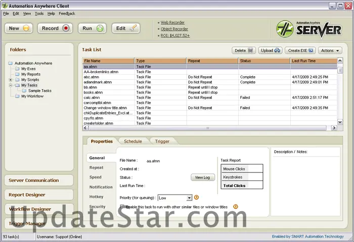 Automation Anywhere Server 6.6