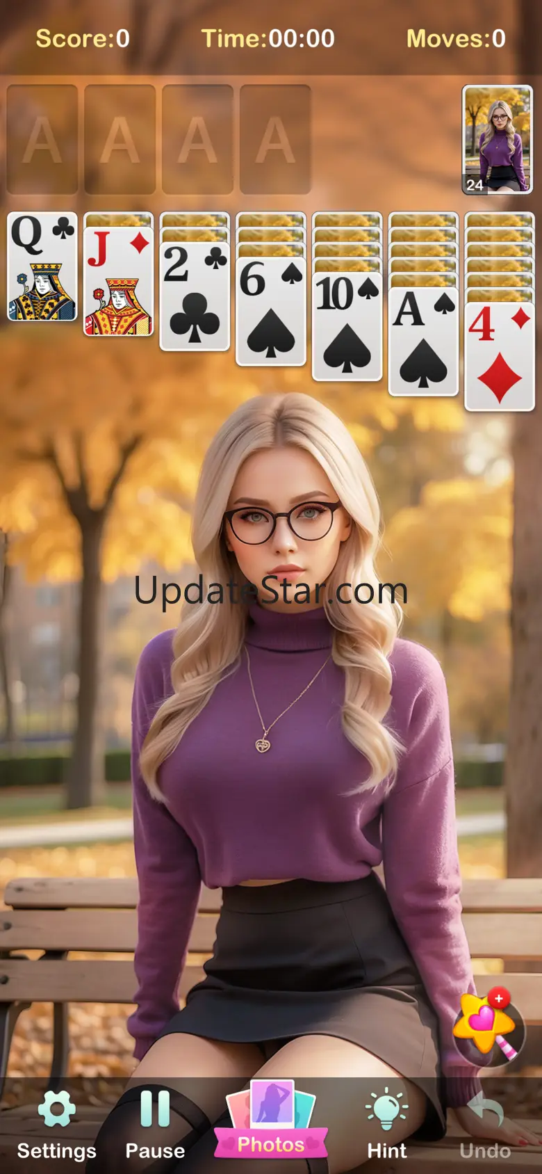 Solitaire Girls: Card Games 1.0.4