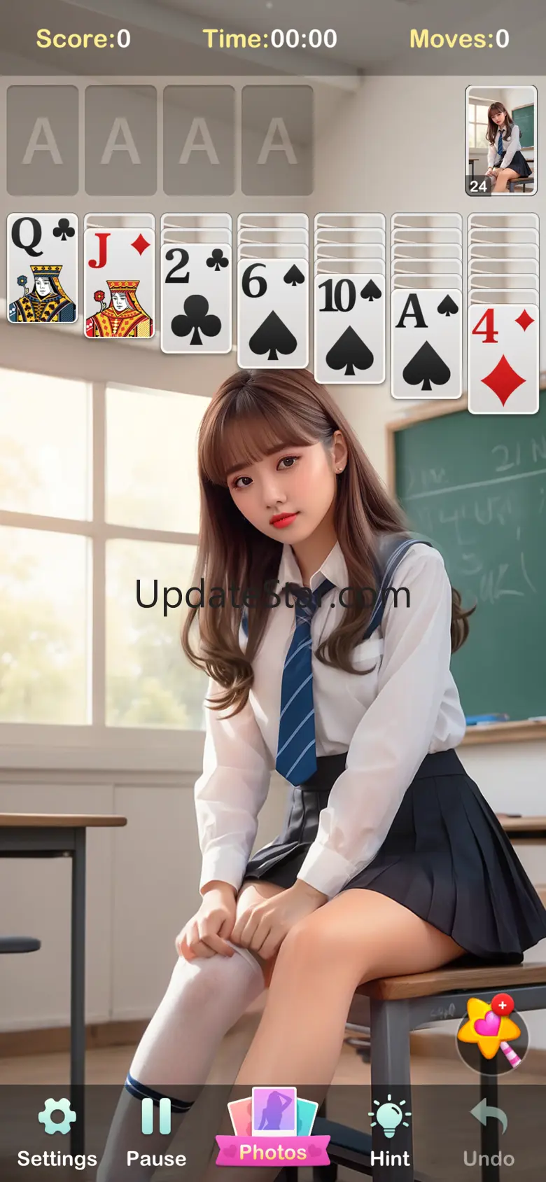 Solitaire Girls: Card Games 1.0.4