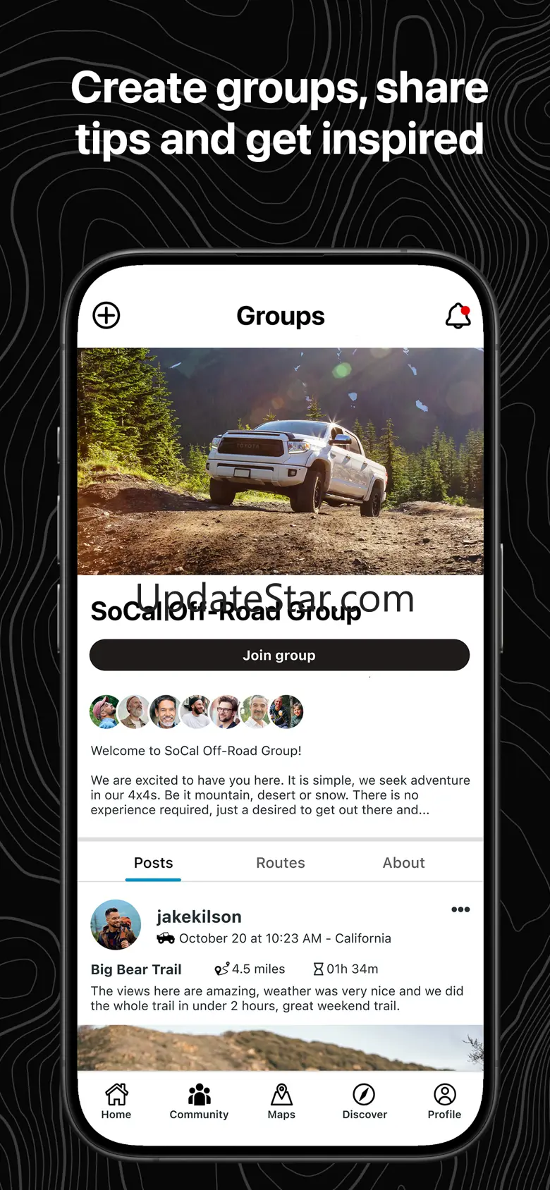 Offroadr: Maps, Groups, Events 1.3.0