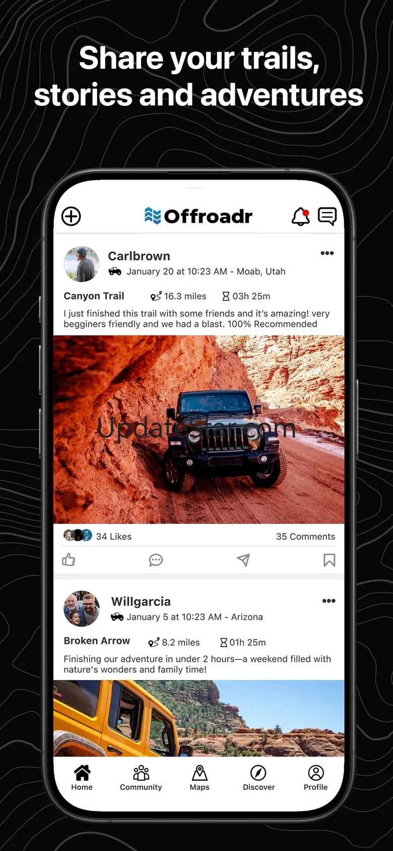 Offroadr: Maps, Groups, Events 1.3.0