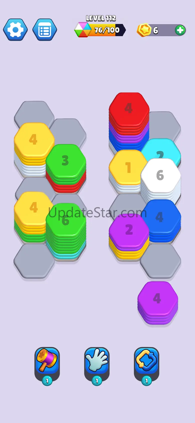 Hexa Sort 3D: Color Puzzle 1.4.3