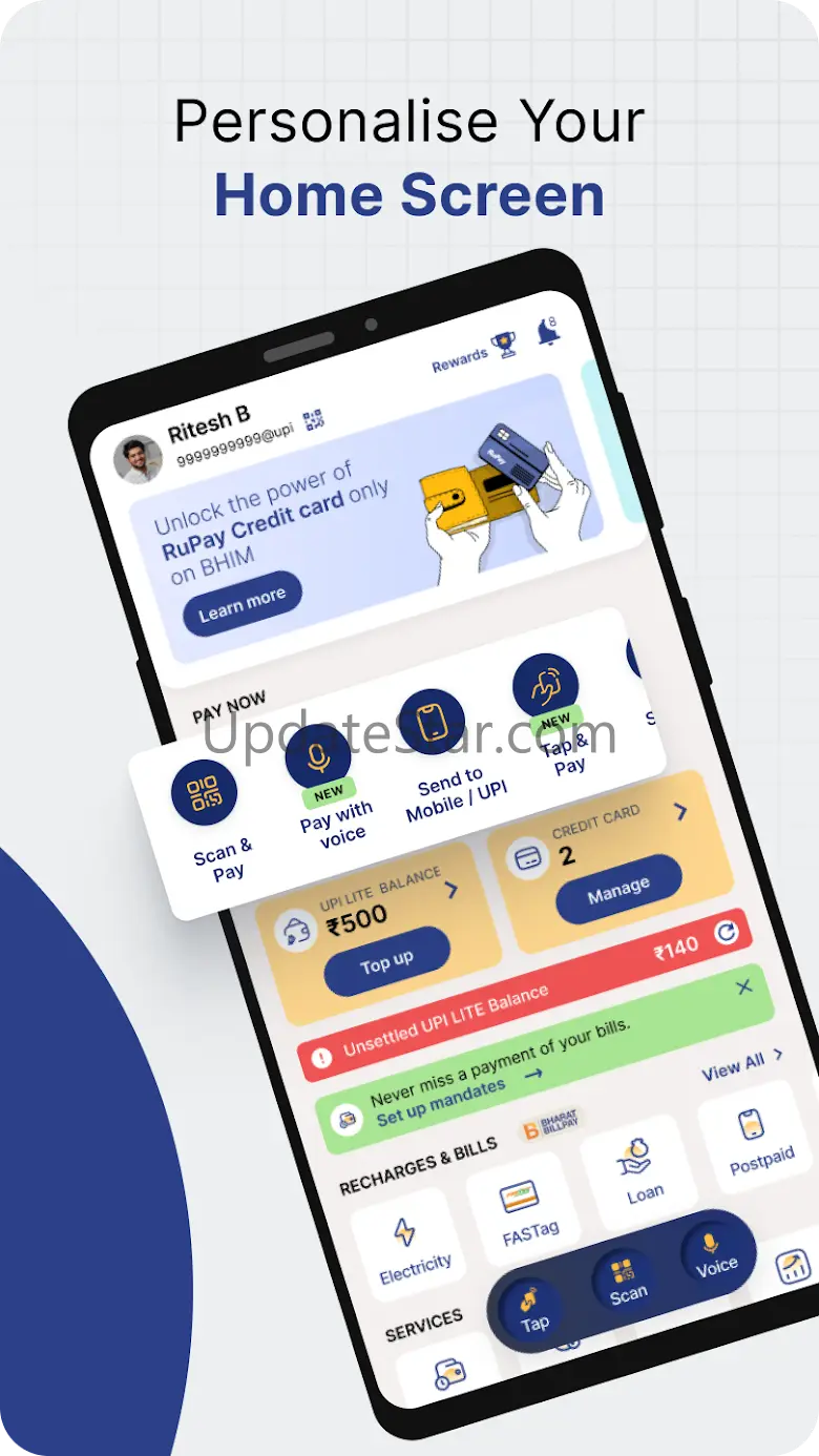 BHIM Bharat's Own Payments App 4.0