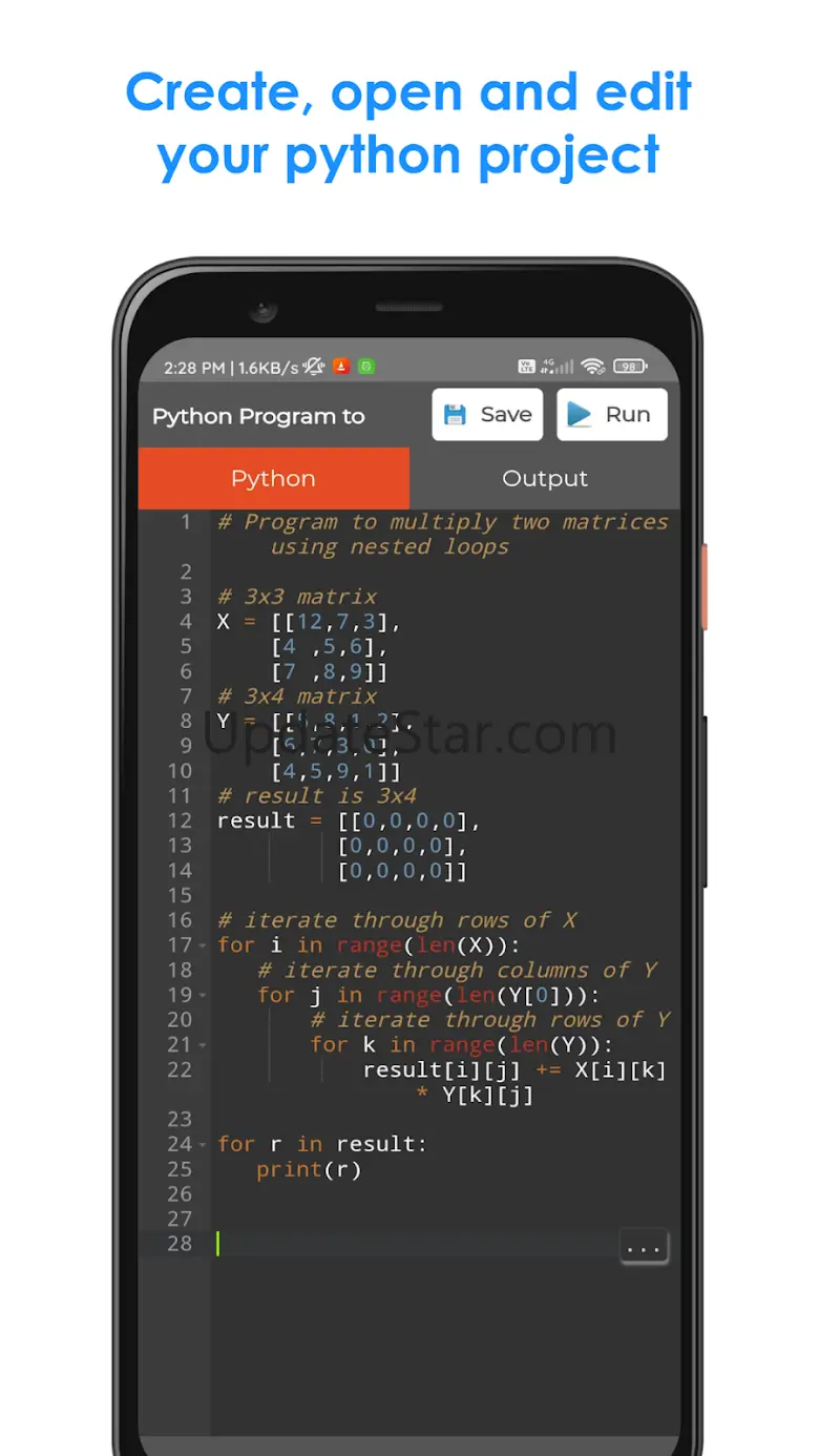 Python IDE Editor - AloPy 2.0.6
