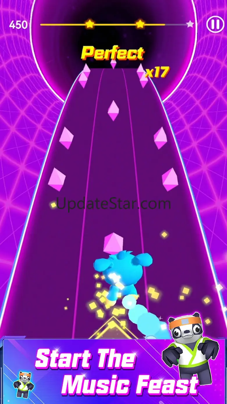 Cyber Rolling Music Ball Game 2.7