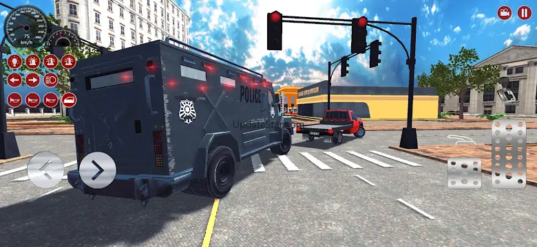 American Police Car Game 1