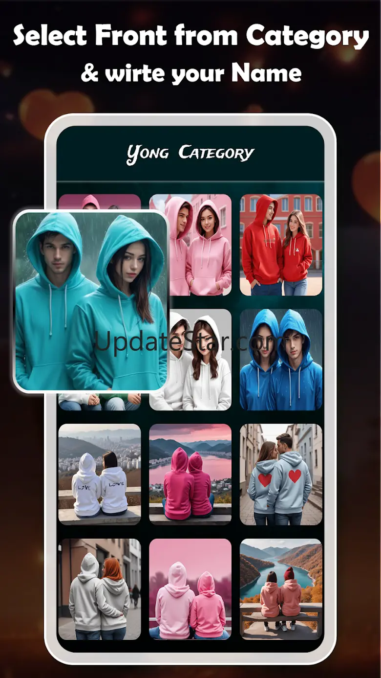 Couple Name on photo 1.18