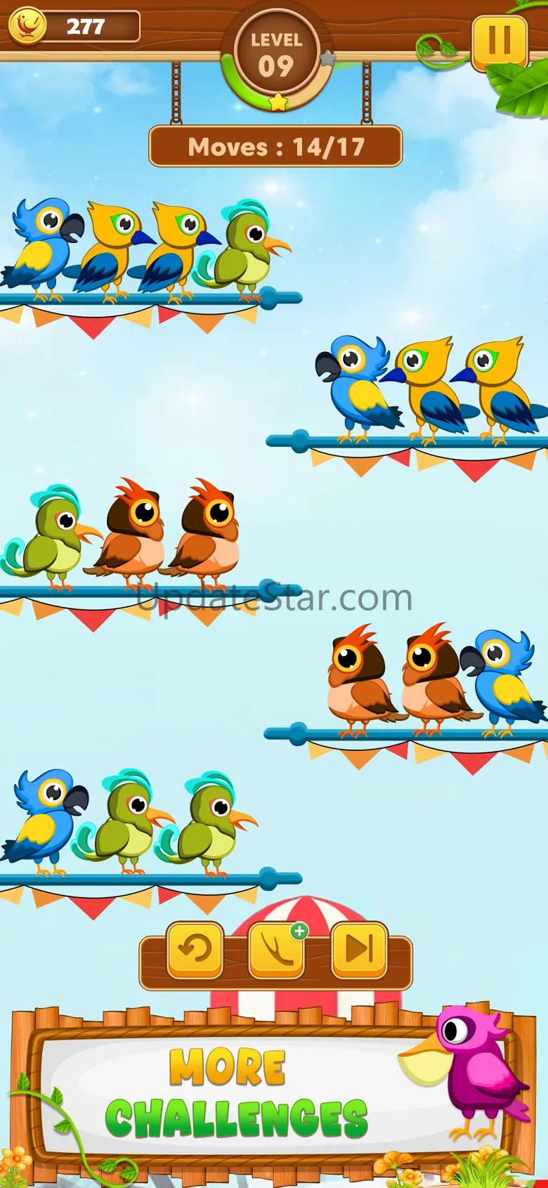 Bird Sort Game: Color Puzzle 2.2