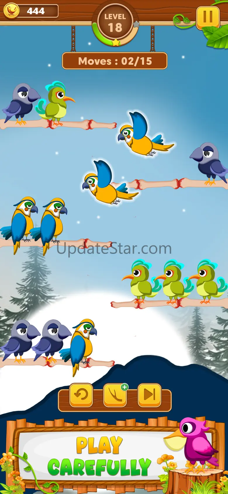 Bird Sort Game: Color Puzzle 2.2